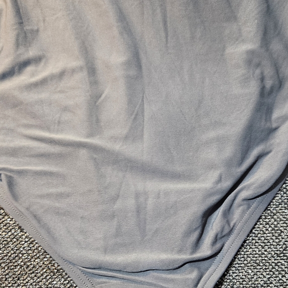 Michael Kors Gray One Piece Swimsuit with Spaghetti Straps - Picture 8 of 8